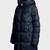 Janet Hooded Down Jacket - Women - Blue Navy