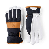 Voss CZone 5-finger skihandsker - Unisex - Black/Cork
