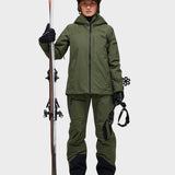 Alpine GORE-TEX Insulat Skijakke - Womens - Pine Needle