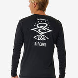 Icons Surflite Long Sleeve UV T-shirt - Herre - Black