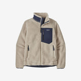 Women's Classic Retro-X Fleece Jacket - Natural/New Navy