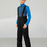 Junior Bib Skibukser - Børn - Black