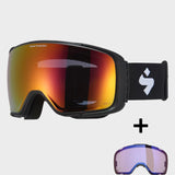 Interstellar RIG® Reflect Skibriller m. Ekstra Linse - /Topaz/Amathyst/Black