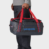 Black Hole Duffel 40L - Smolder Blue / Red