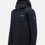 Men's Maroon Insulated 2L Skijakke - Herre - Black