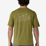 Men's Capilene Cool Daily Graphic T-Shirt - Lands - Graze Green