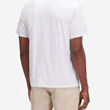 Plain T-shirt With Archive Logo - Herrer - White