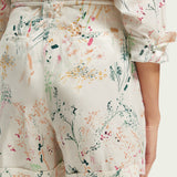 Women's High Rise Mini-length Shorts - Dame - Wilder White