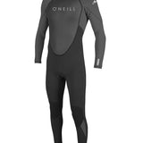 Men's Reactor II 3/2mm Back Zip Full våddragt | Herre | Black/Graphite