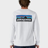 Long Sleeved P-6 Logo Responsibili-Tee - Mens - Gravel Heather