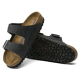 Arizona Nubuklæder Sandaler - Unisex - Black - Normal