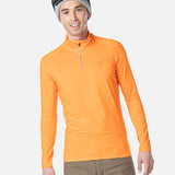 Men's Classique Half-Zip Midlayer - Herre - Signal (orange)