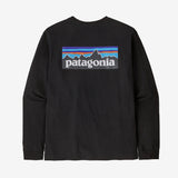 Men's Long-Sleeved P-6 Logo Responsibili-Tee - Black