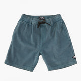 Kid's Larry Fløjlsshorts - Drenge - Smoke Blue