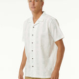 Men's Salt Water Culture S/S Skjorte - Herre - Bone