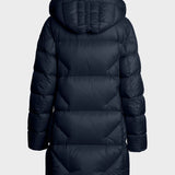 Janet Hooded Down Jacket - Women - Blue Navy