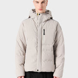 Taiga Hooded Down Jacket - Mens - Chateau Grey