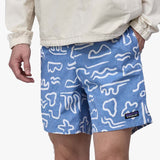 Men's Funhoggers 6" Hybrid Shorts - Herre - Vessel Blue