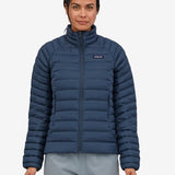 Women's Down Sweater Jakke - Dame - New Navy