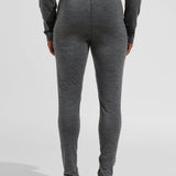 Men's Performance Merinould 150g/m2 Skiunderbukser - Herre - Dark Grey Melange/Green