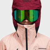Vertical GORE-TEX Pro Skijakke - Womens - Peach Fuzz