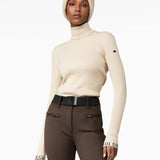 Women's Mira Long Sleeve Striksweater - Dame - Flame (rød)