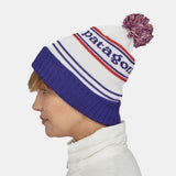 Powder town beanie | Unisex | Park Stripe V. Blue