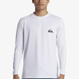 Men's Everyday Surf Long Sleeve UV T-shirt - Herre - White