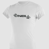 Women's Basic Kortærmet UPF 50+ UV T-shirt - Dame - White