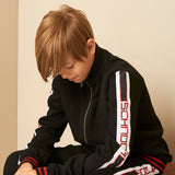 PETIT BOMBER SWEATER TIL DRENGE | BLACK