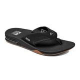 FANNING LOW KLIPKLAPPER TIL HERRE | BLACK/SILVER