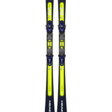 Shape e-V8 SW ski m. PRW 11 bindinger - Dark Blue/Yellow - 2023/24