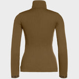 Mira Long Sleve Knit Sweater - Women - Dark Olive