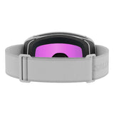 Kids Lumi Skibriller - Junior - White/Universal Ruby
