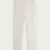 Men's Warren Straight Leg Hørbukser - Herre - White