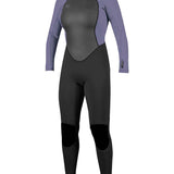 Women's Reactor II 3/2mm Back Zip Full våddragt | Damer | Black/Mist