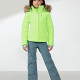 Junior Active Stretch Skijakke - Piger - Goth Blue