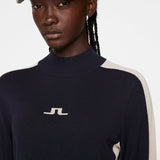 Women's Adia Knitted Sweater - Damer - Navy
