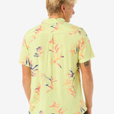 Fun Times Short Sleeve Shirt - Herre - Lime Wash