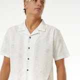 Men's Salt Water Culture S/S Skjorte - Herre - Bone