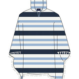 Kids Bondi Strand Poncho - Børn - Navy