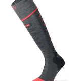 Heat Socks 5.1 Toe Cap Skistrømper - Unisex - Anthracit/Red