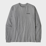 Long Sleeved P-6 Logo Responsibili-Tee - Mens - Gravel Heather