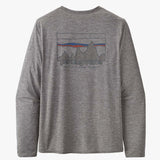 Men's Capilene Cool Daily Graphic UV T-shirt - Herre - Skyline Feather Grey