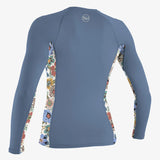 Women's Print Langærmet UPF 50+ Rash Guard - Dame - Infinity/Talit