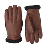 Deerskin Primaloft Læderhandsker - Herre - Chokolade