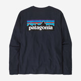 Men's Long-Sleeved P-6 Logo Responsibili-Tee - Herre - New Navy