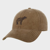 Baseball Cap Bear - Unisex - Almond