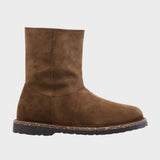 Uppsala Zip Shearling Regular - Womens - Dark Tea