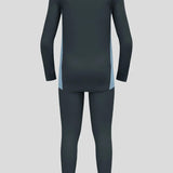 Men's Active Warm Eco Skiundertøjssæt - Herre - Black/Provianc Blue
